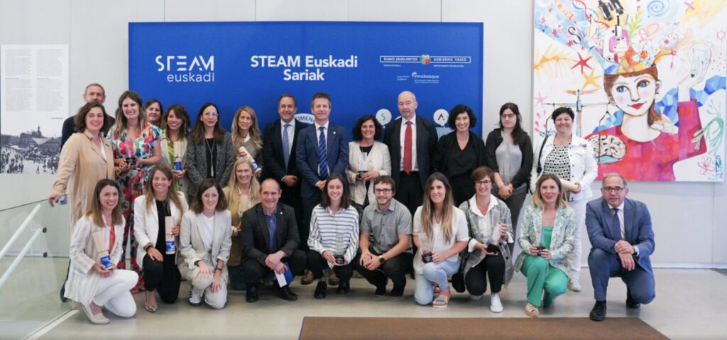 El colegio NClic, reconocido entre las mejores iniciativas STEAM de Euskadi